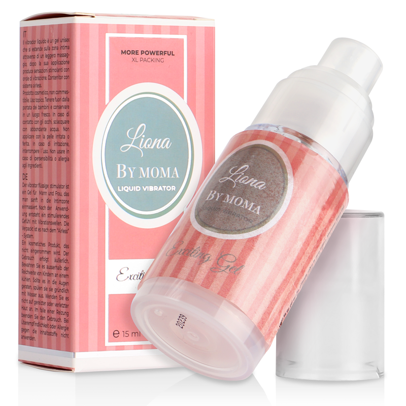 LIONA BY MOMA - VIBRATORE LIQUIDO GEL ECCITANTE 15 ML