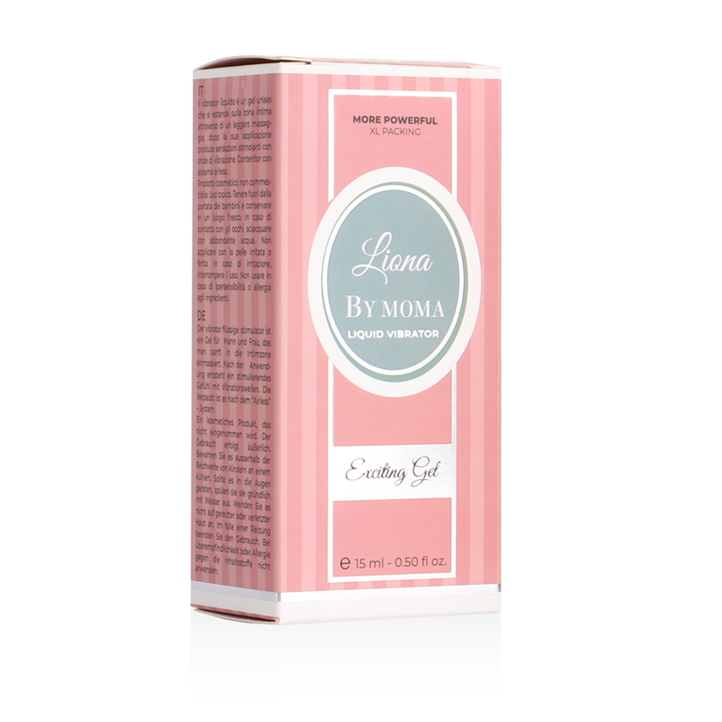 LIONA BY MOMA - FLÜSSIGER VIBRATOR, AUFREGENDES GEL, 15 ML