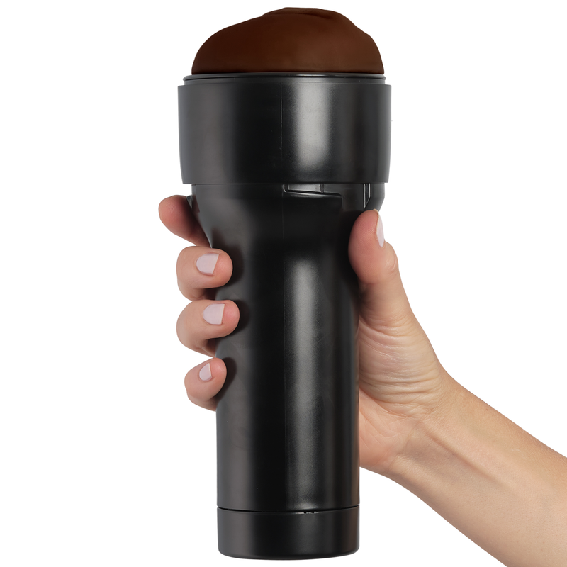 KIIROO - FEEL STROKER MASTURBATOR-STIMULATOR - DUNKELBRAUN 