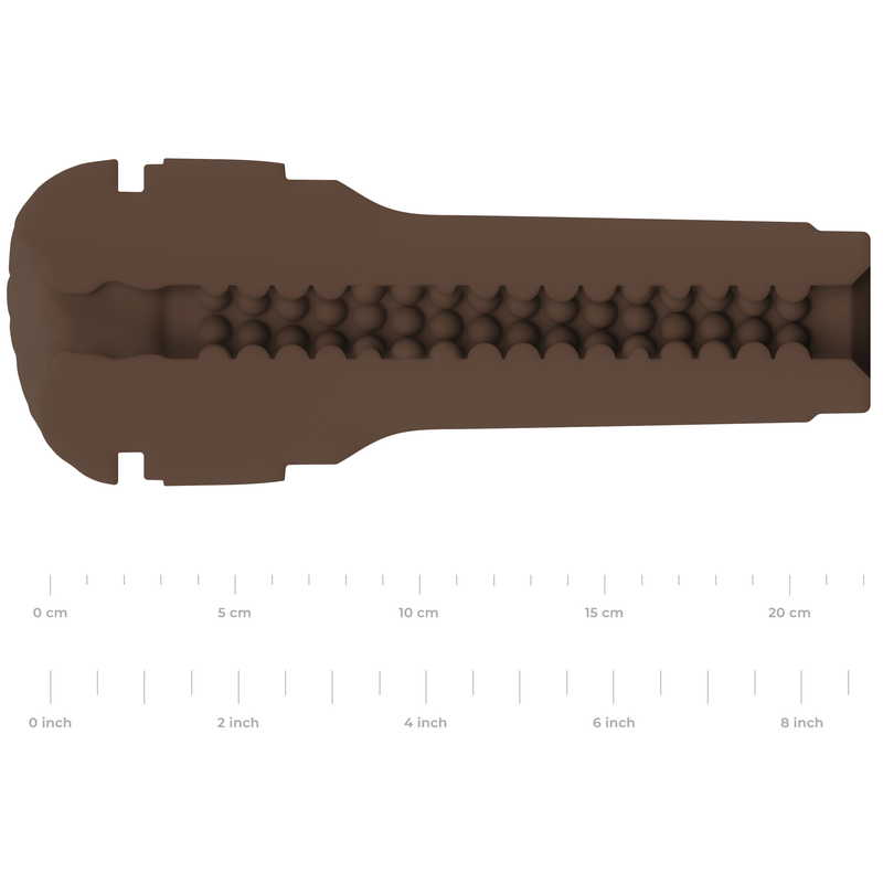 KIIROO - FEEL STROKER MASTURBATOR-STIMULATOR - DUNKELBRAUN 