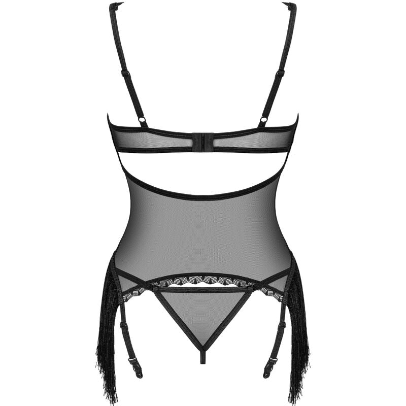 OBSESSIVE - SHERILA CORSET & THONG XS/S