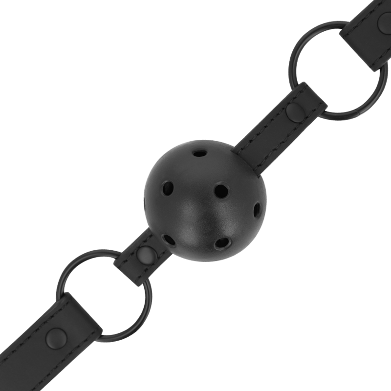 INTENSE - FETISCH BALLGAG AUS VEGANEM LEDER