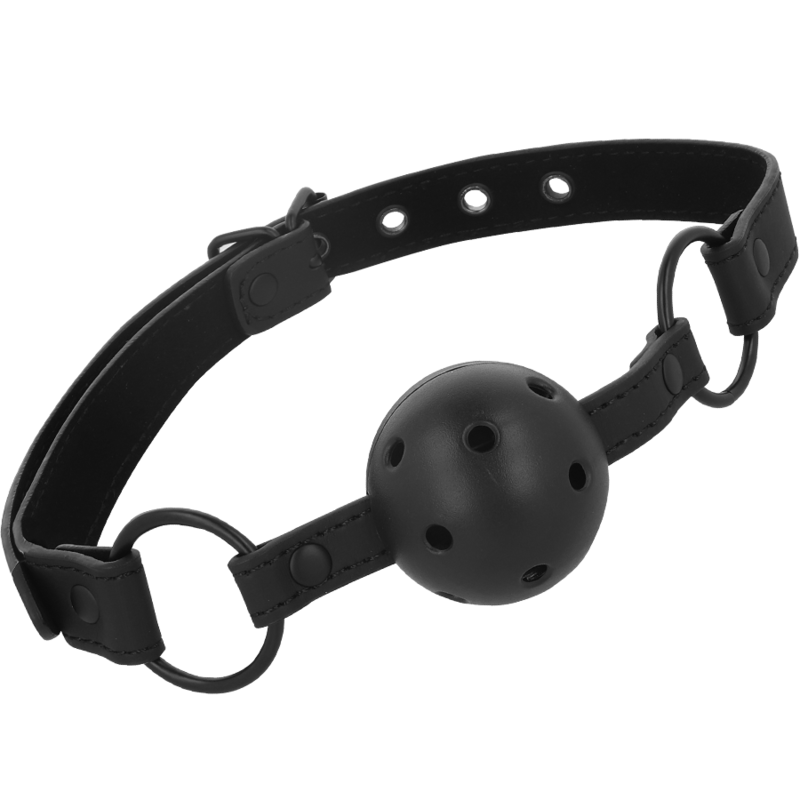 INTENSE - FETISCH BALLGAG AUS VEGANEM LEDER