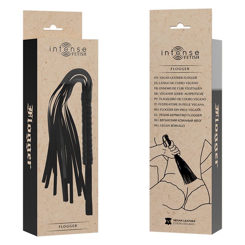 INTENSO - FLOGGER IN PELLE VEGANA FETISH