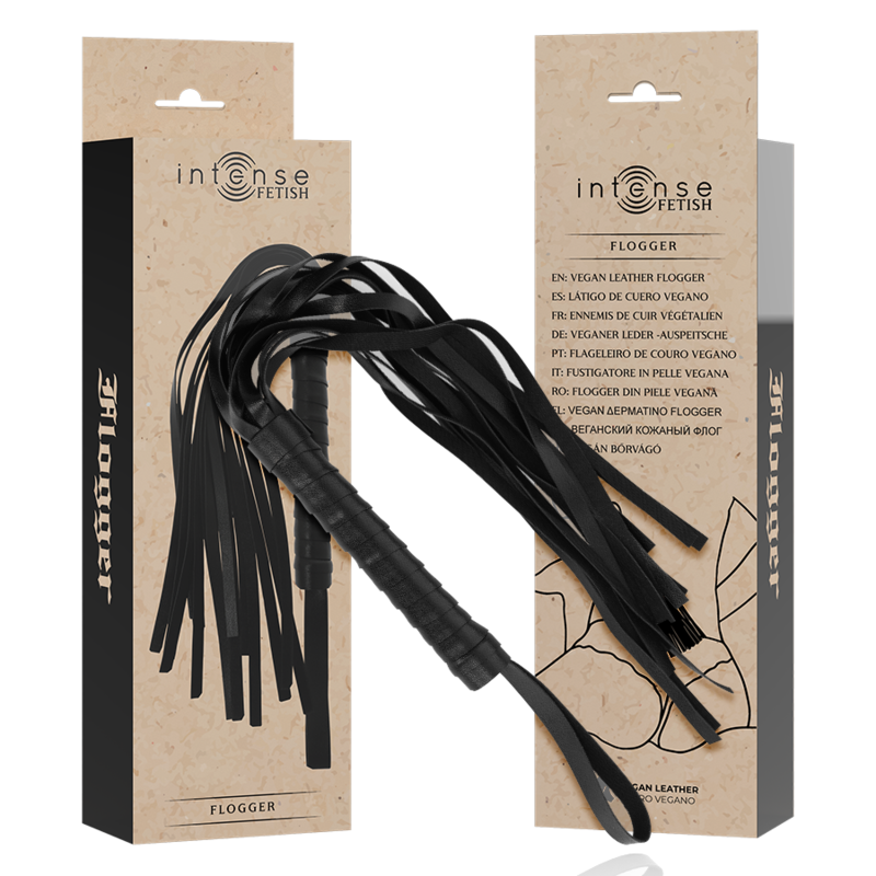 INTENSO - FLOGGER IN PELLE VEGANA FETISH