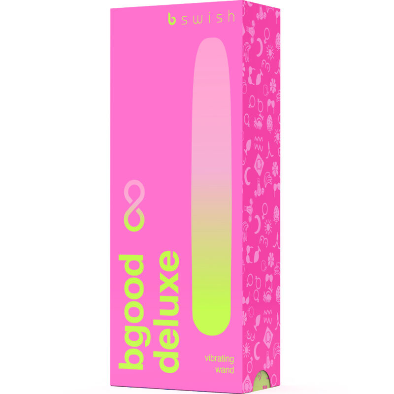 B SWISH - BGOOD INFINITE DELUXE VIBRATORE RICARICABILE SILICONE ROSA