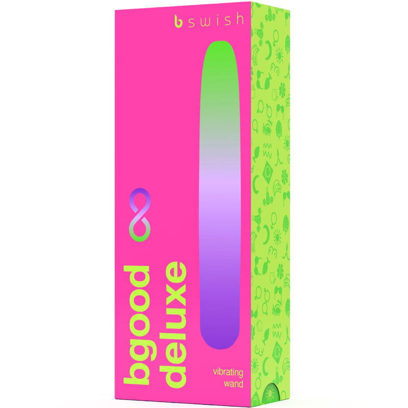 B SWISH - BGOOD INFINITE DELUXE WIEDERAUFLADBARER VIBRATOR AUS BLAUEM SILIKON