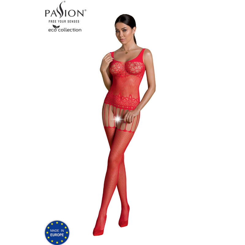 PASSION - ECO COLLECTION BODYSTOCKING ECO BS001 NERO