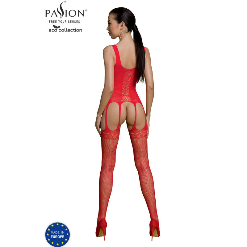 PASSION - ECO COLLECTION BODYSTOCKING ECO BS007 NERO