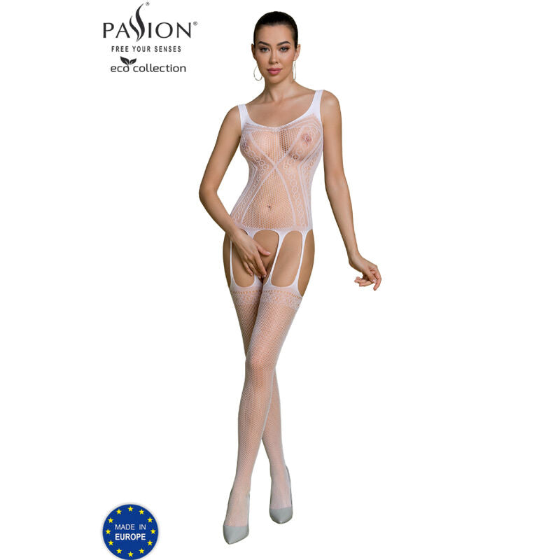 PASSION - ECO COLLECTION BODYSTOCKING ECO BS007 NERO