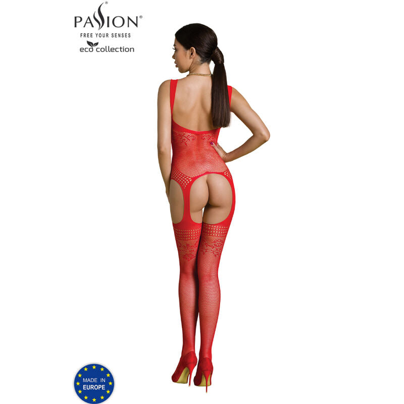 PASSION - ECO COLLECTION BODYSTOCKING ECO BS008 NERO