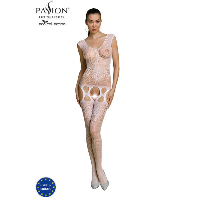 PASSION - ECO COLLECTION BODYSTOCKING ECO BS014 BLACK