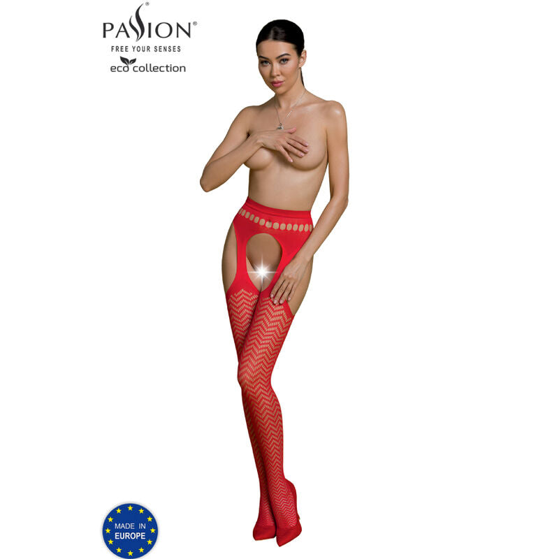 PASSION - ECO COLLECTION BODYSTOCKING ECO S002 NERO