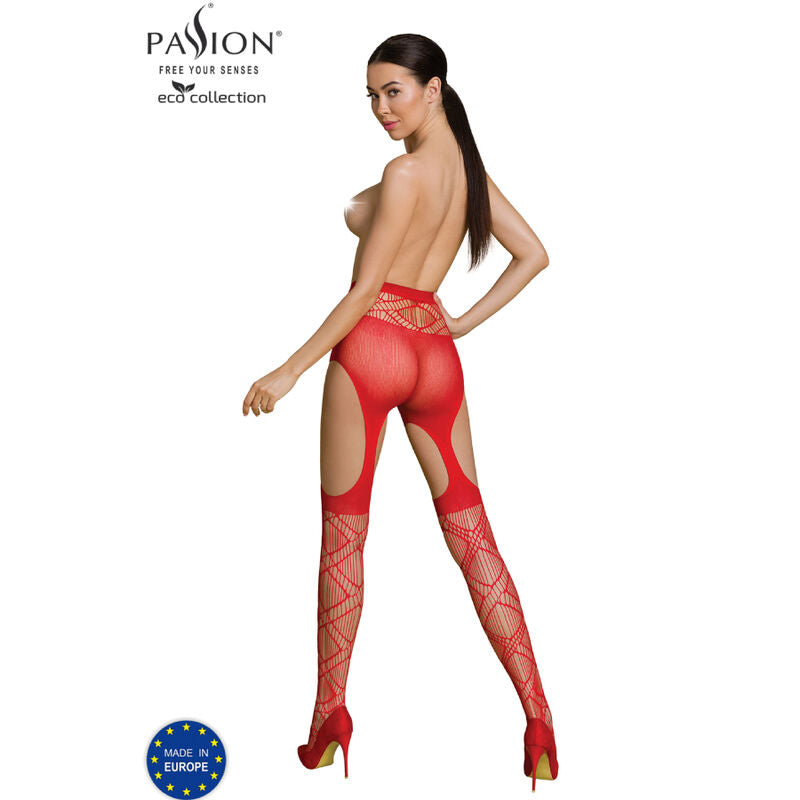 PASSION - ECO COLLECTION BODYSTOCKING ECO S005 NERO