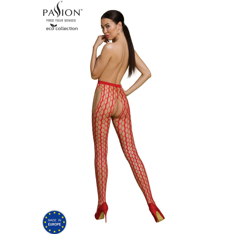 PASSION - ECO COLLECTION BODYSTOCKING ECO S007 NERO