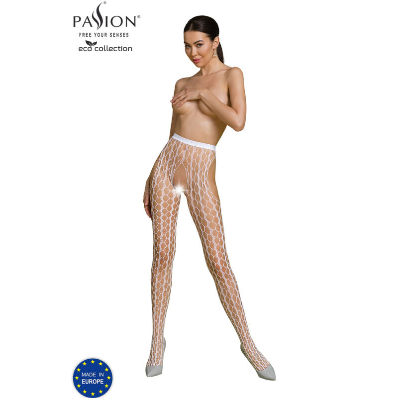 PASSION - ECO COLLECTION BODYSTOCKING ECO S007 NERO