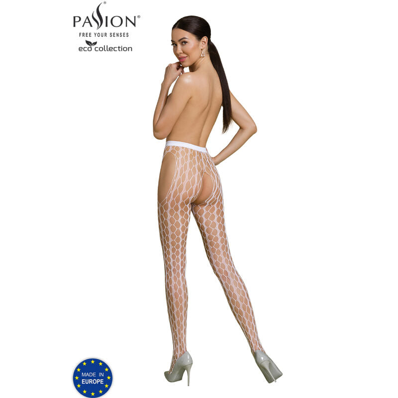 PASSION - ECO COLLECTION BODYSTOCKING ECO S007 SCHWARZ