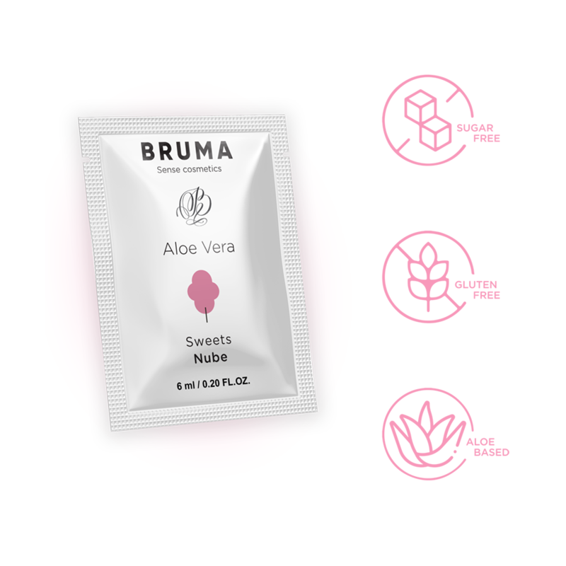 BRUMA - ALOE VERA GLEITGEL SÜSSIGKEITENGESCHMACK 6 ML