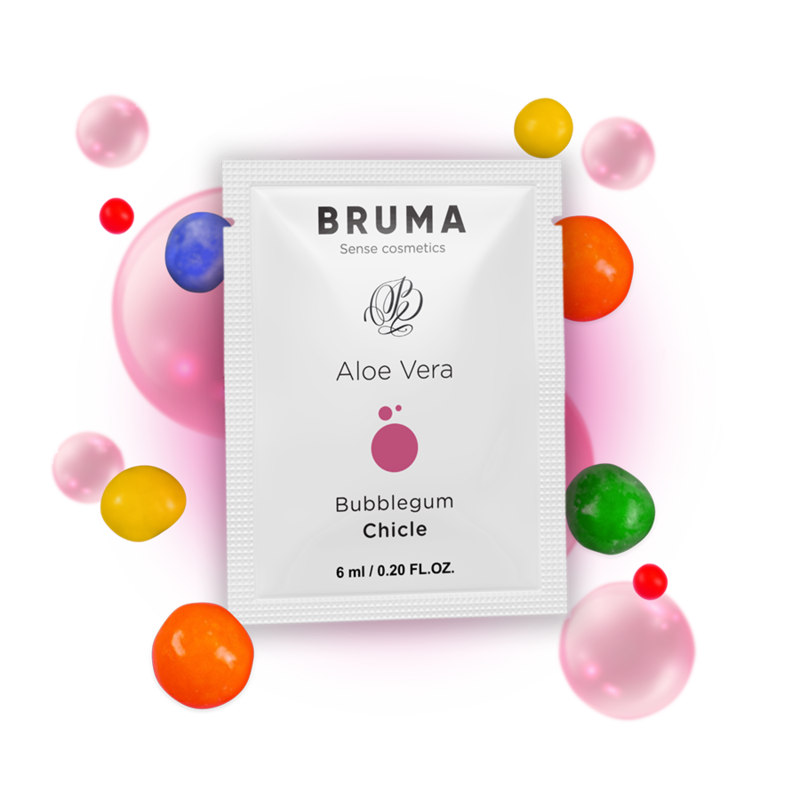 BRUMA - ALOE VERA SLIDING GEL BUBBLEGUM FLAVOR 6 ML