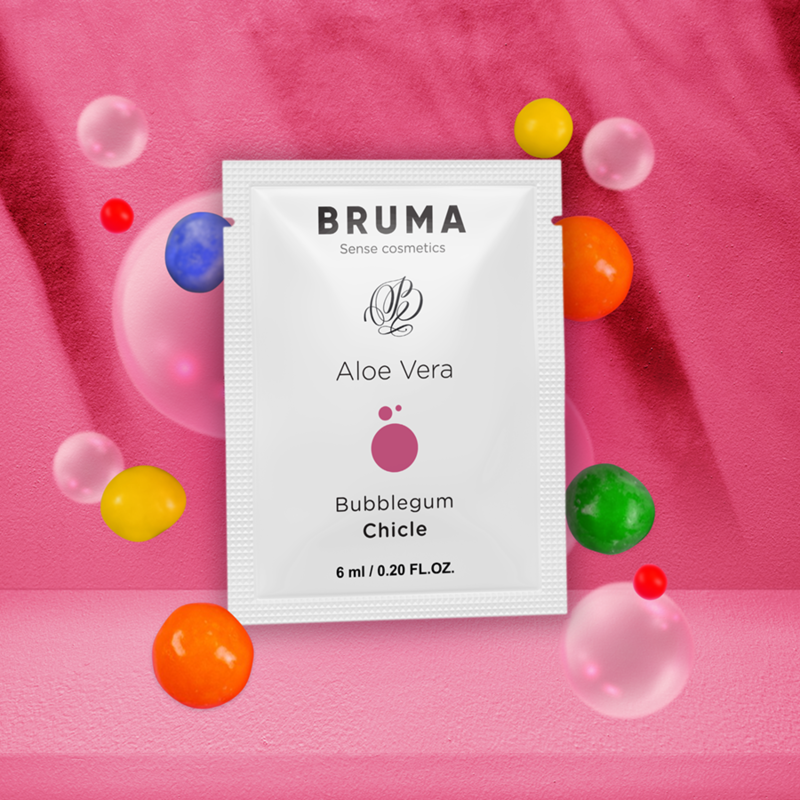 BRUMA - ALOE VERA GLEITGEL BUBBLEGUM GESCHMACK 6 ML