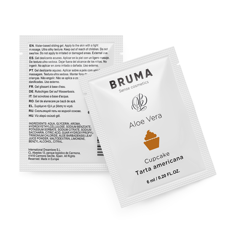 BRUMA - ALOE VERA GEL SCORREVOLE GUSTO CUPCAKE 6 ML