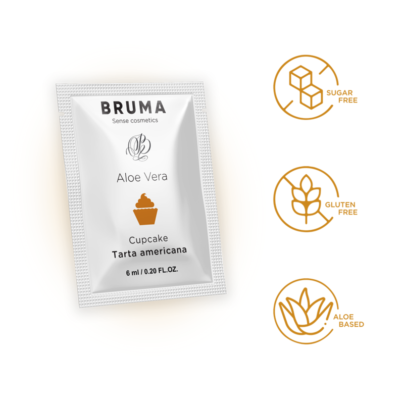 BRUMA - ALOE VERA GEL SCORREVOLE GUSTO CUPCAKE 6 ML