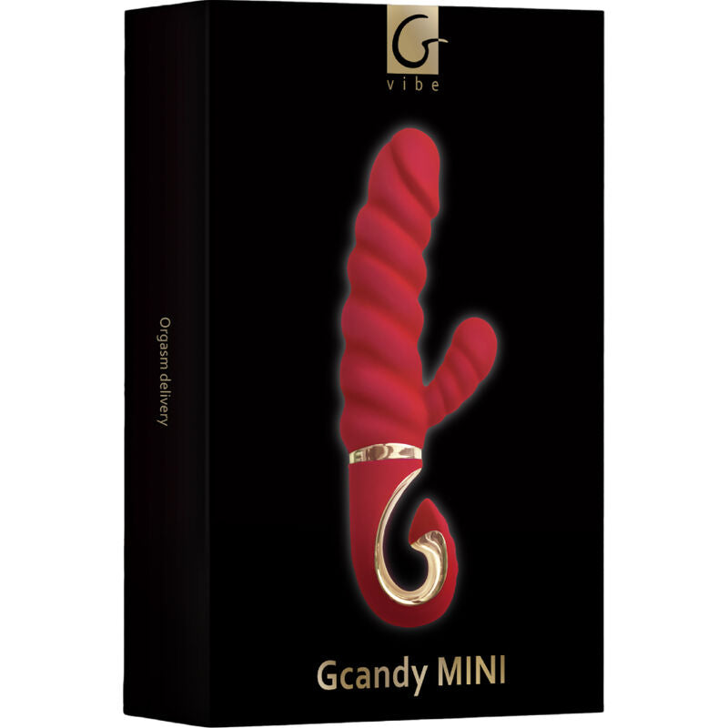 G-VIBE - GCANDY MINI VIBRATORE IN SILICONE ROSSO