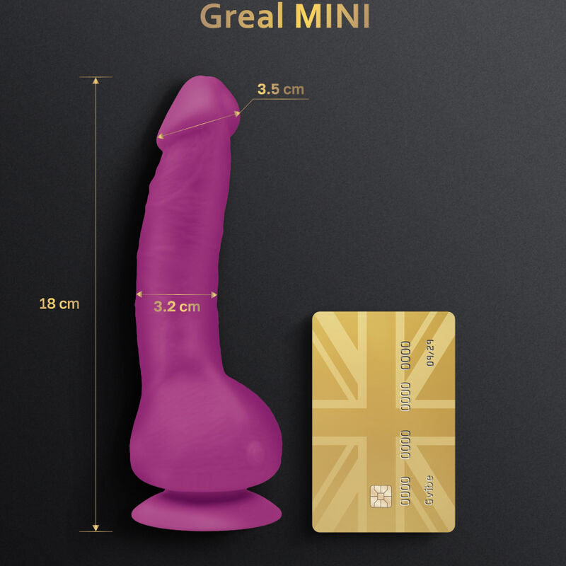 G-VIBE - GREAL MINI VIBRATORE IN SILICONE FUCSIA DILDO