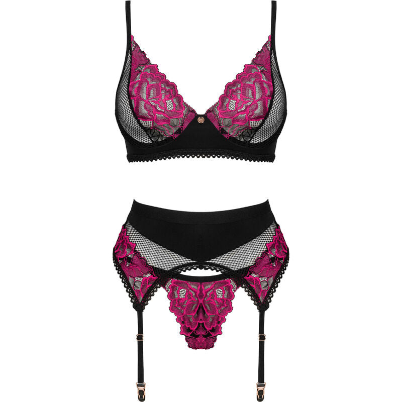 OBSESSIVE - ROSENTY SET THREE PIECES XS/S