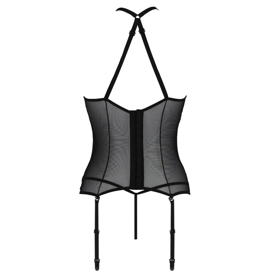 PASSION - SATARA CORSETTO EROTICO LINEA NERO S/M