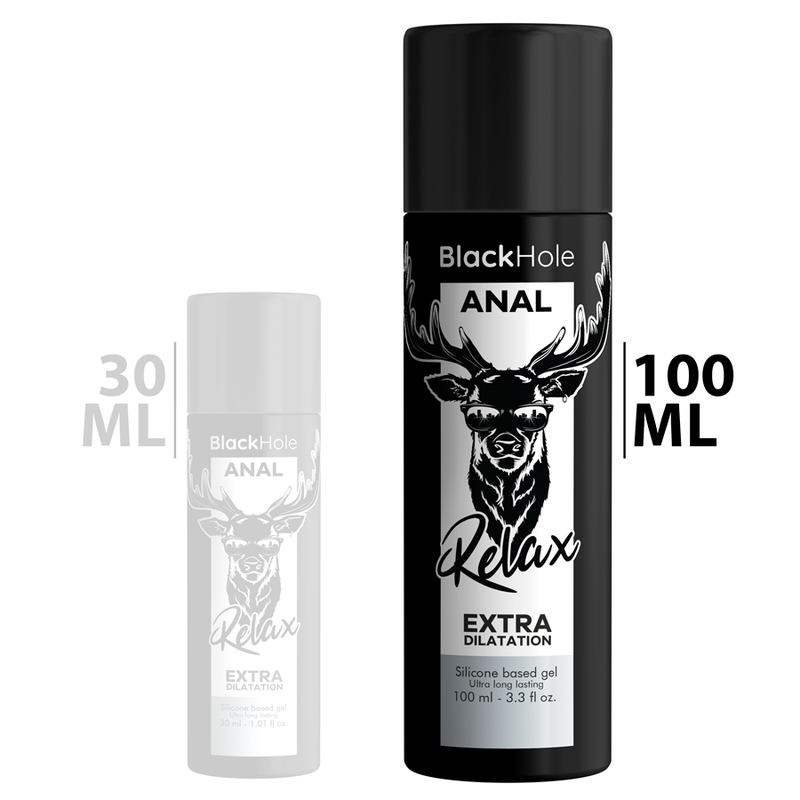 BLACK HOLE - GEL SILICONE BASE DILATAZIONE ANALE 100 ML