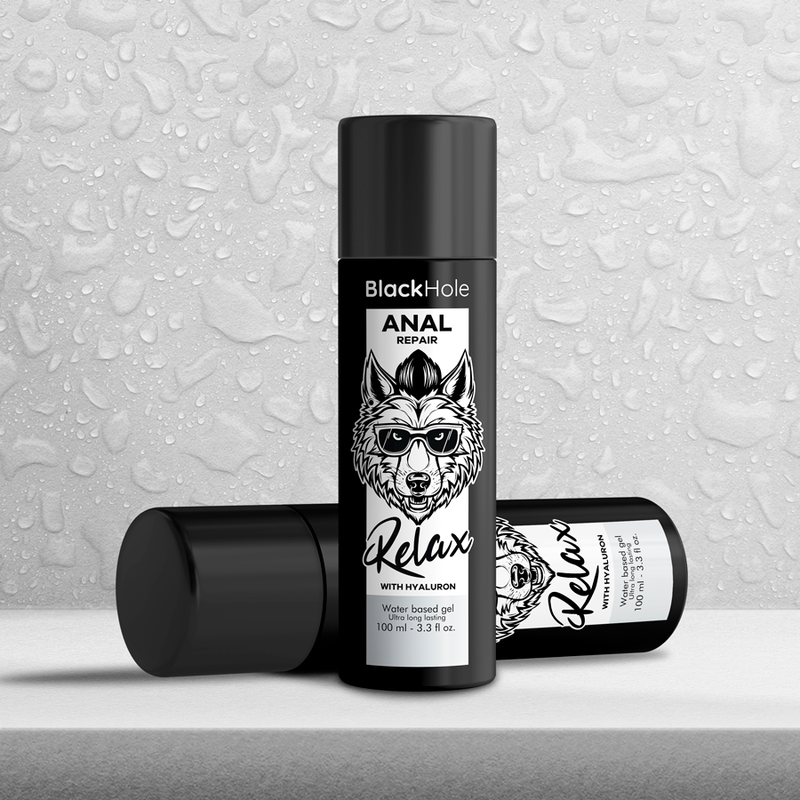 BLACK HOLE - RIPARAZIONE ANALE A BASE DI ACQUA RELAX CON IALURONICO 100 ML