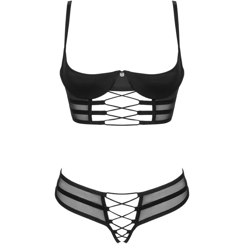 OBSESSIVE - ROXELIA SET ZWEITEILIG, CUPLESS XS/S