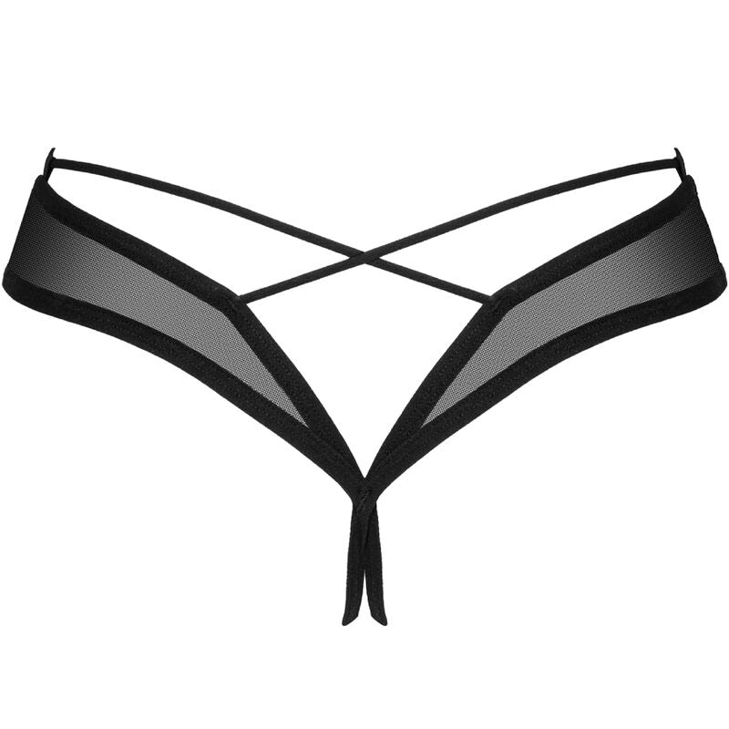 OBSESSIVE - ROXELIA STRING MIT UNTENEM SCHRITT XL/XXL