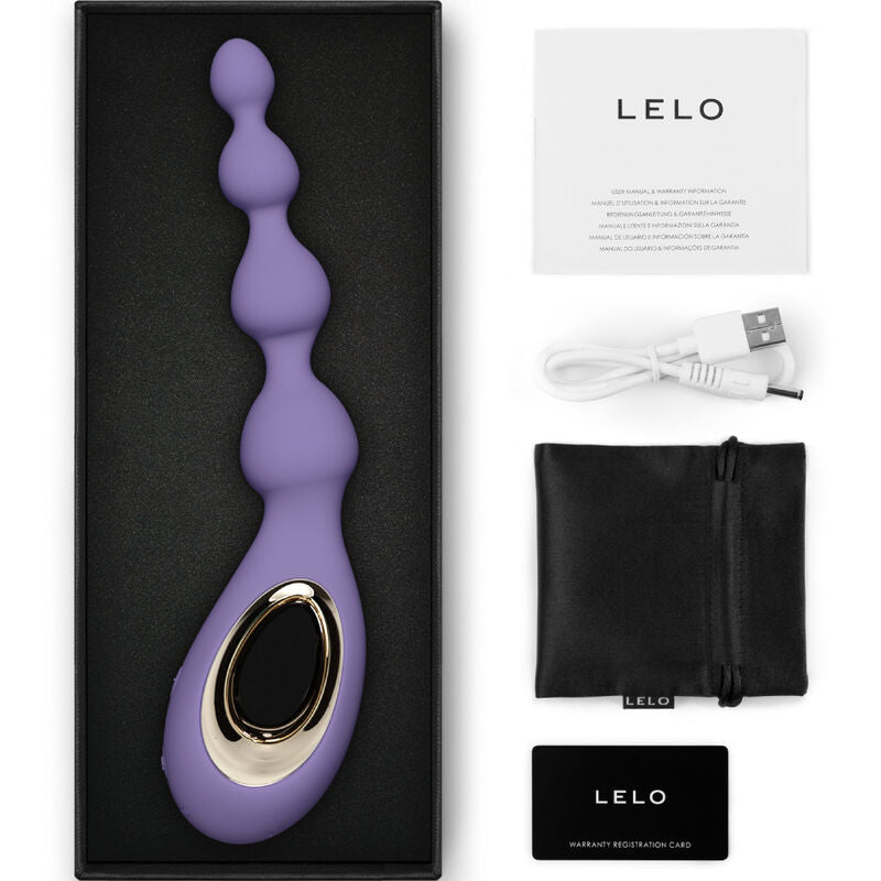 LELO - SORAYA BEADS MASSAGGIATORE ANALE VIOLA