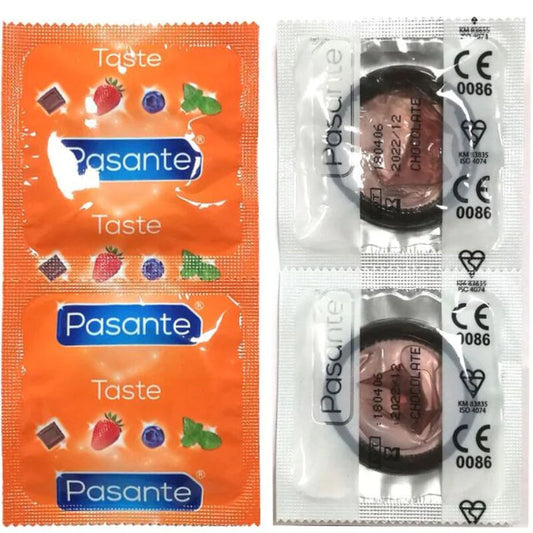 PASANTE - PRESERVATIVI GUSTO CIOCCOLATO TEMPTATION BAG 144 UNITÀ