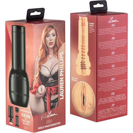 KIIROO - SENTI LAUREN PHILLIPS COLLEZIONE STARS STROKERS COMPATIBILE POWERBLOW