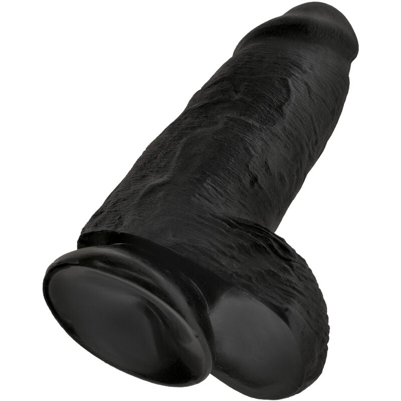 KING COCK - CHUBBY REALISTISCHER PENIS 23 CM SCHWARZ