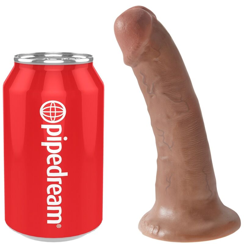 KING COCK - PENE REALISTICO 15 CM CARAMELLO