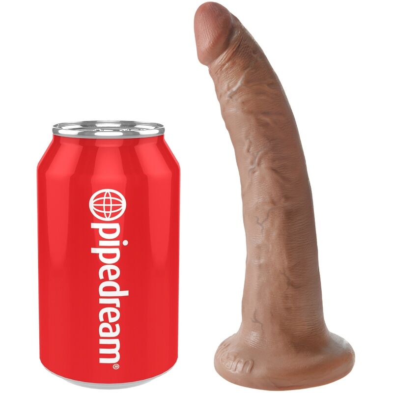 KING COCK - PENE REALISTICO 17,5 CM CARAMELLO