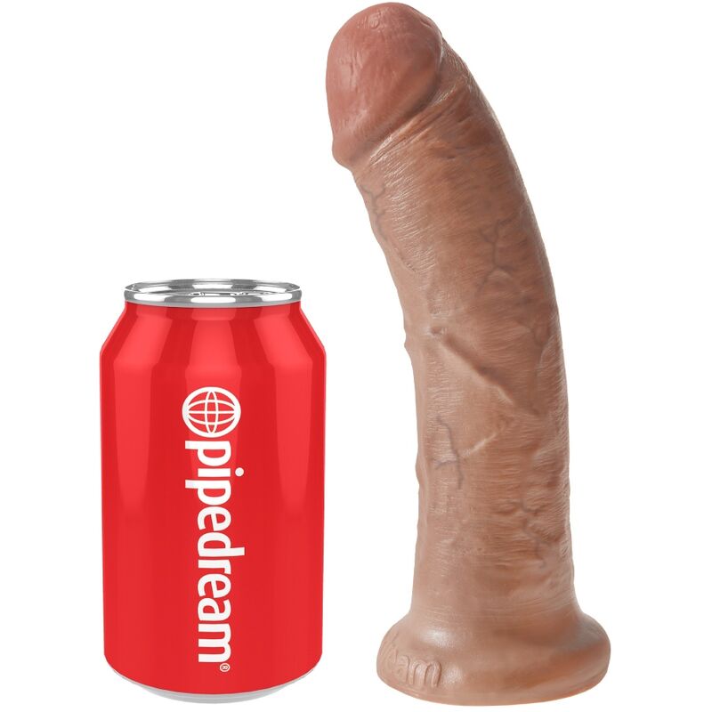 KING COCK - PENE REALISTICO 19,5 CM CARAMELLO