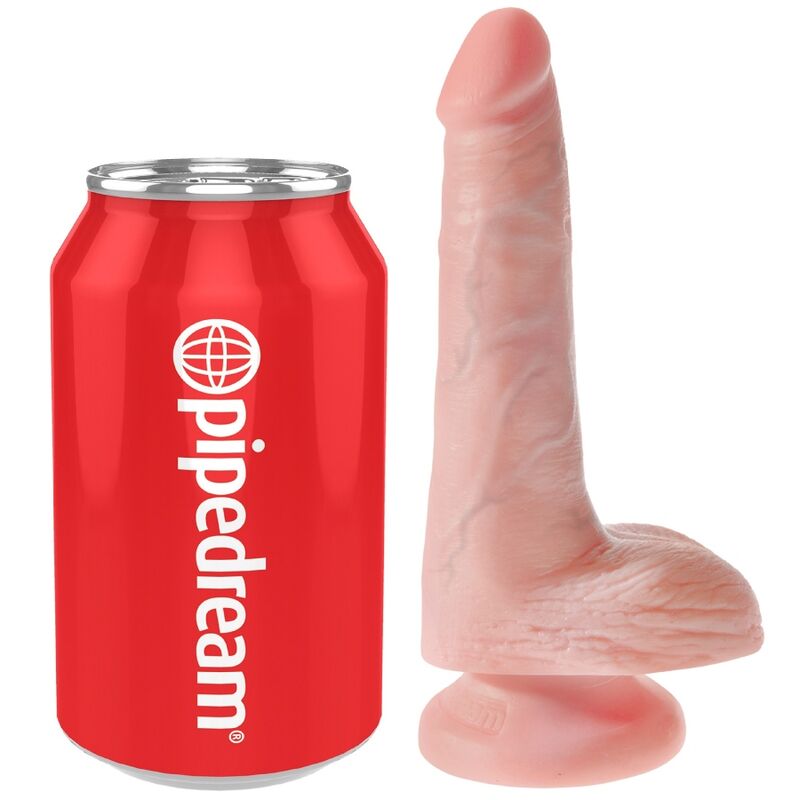 KING COCK - REALISTISCHER PENIS MIT HODEN 13,5 CM LEICHT