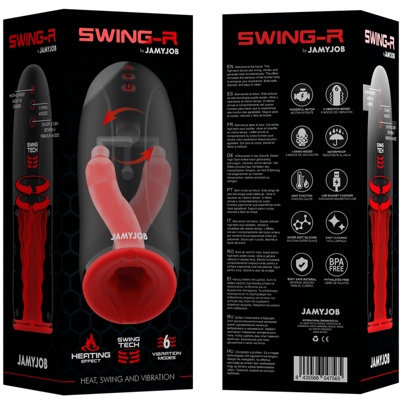 JAMYJOB - SWING-R HEIZEFFEKT, SWING TECH UND VIBRATIONSMASTURBATOR