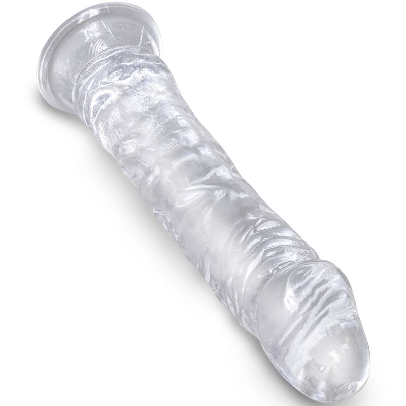 KING COCK - PENE REALISTICO TRASPARENTE 19,7 CM