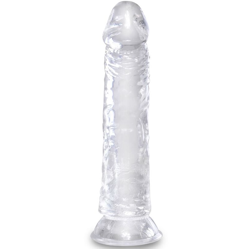 KING COCK - KLARER REALISTISCHER PENIS 19,7 CM TRANSPARENT