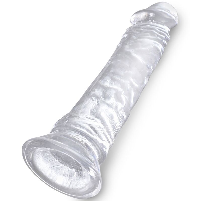 KING COCK - PENE REALISTICO TRASPARENTE 19,7 CM