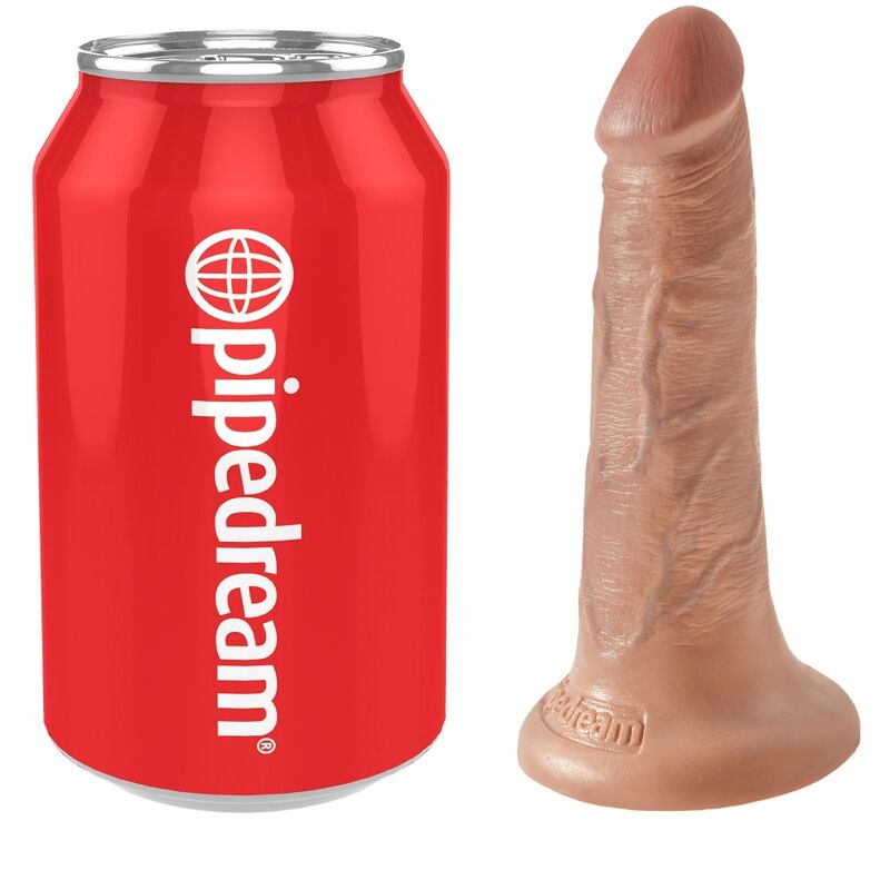 KING COCK - PENE REALISTICO 12 CM CARAMELLO