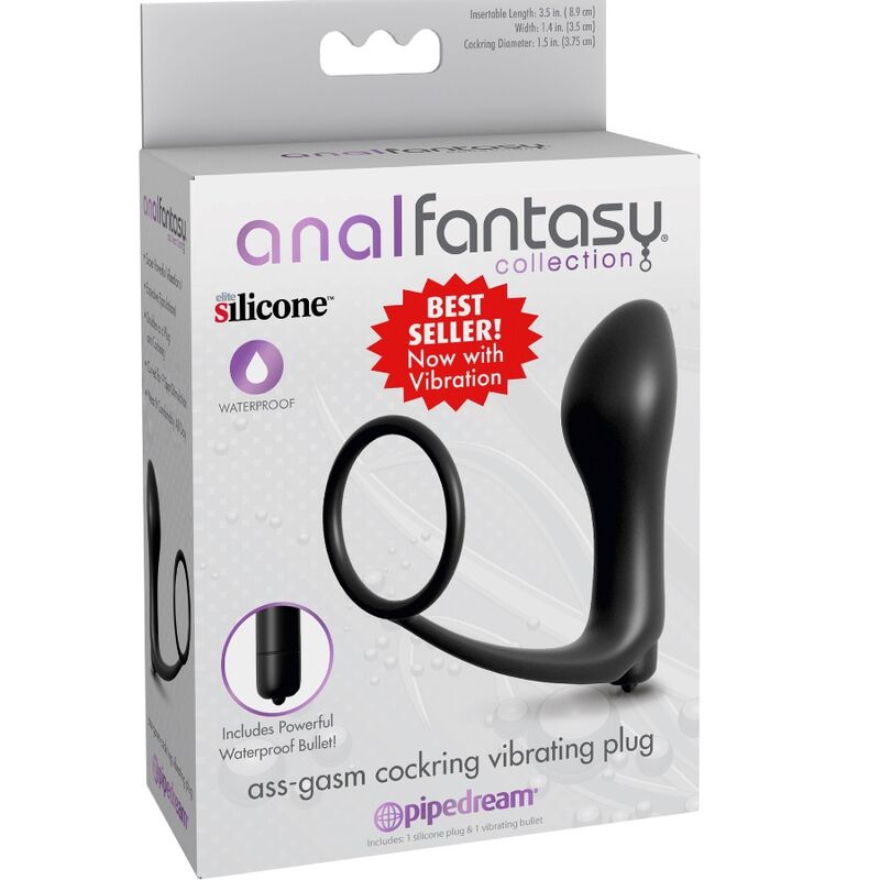 COLLEZIONE ANAL FANTASY ELITE - VIBRATORE ANELLO PER IL CAZZO ASS-GASM