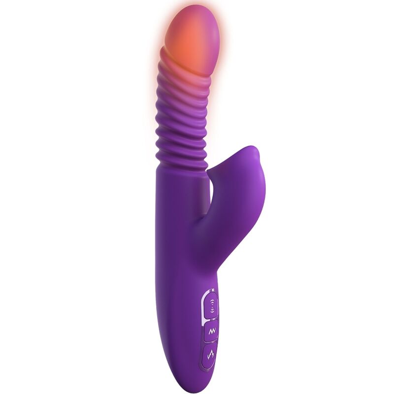 FANTASY FOR HER - KLITORIS-STIMULATOR MIT WÄRME-OSZILLATIONS- UND VIBRATIONSFUNKTION VIOLETT