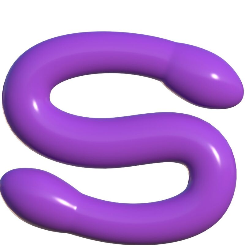 CLASSIX - FLEXIBLE DOUBLE DILDO 43.7 CM PURPLE